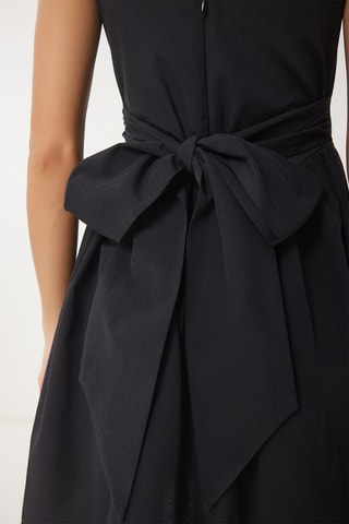 Vestido estilo patinadora - Preto