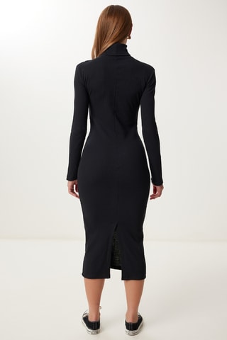 Vestido-camisola - Preto