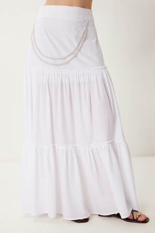 Saia comprida - Branco