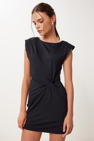 Vestido justo - Preto