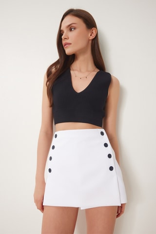 Saia-calção - Branco