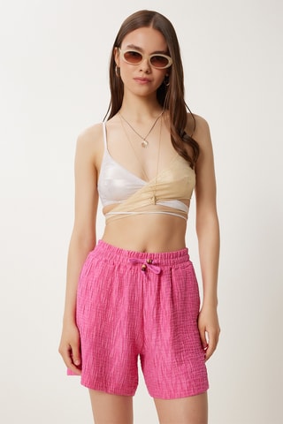 Calções - Rosa-velho