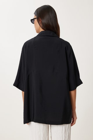 Camisa oversize - Preto