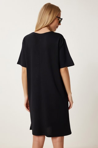 Vestido direito - Preto
