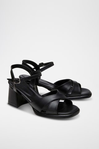 Sandálias de salto - Preto