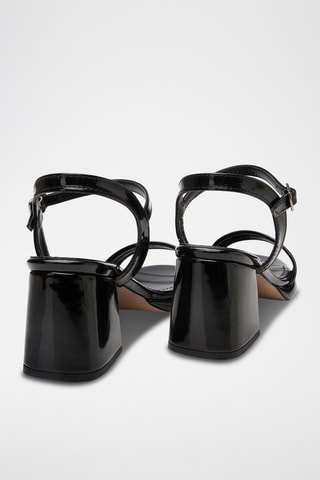 Sandálias de salto - Preto