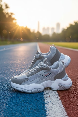 Sapatilhas - Cinzento-claro