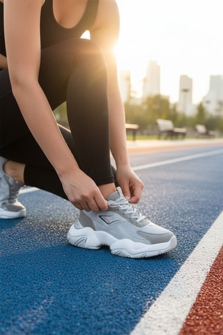 Sapatilhas - Cinzento-claro