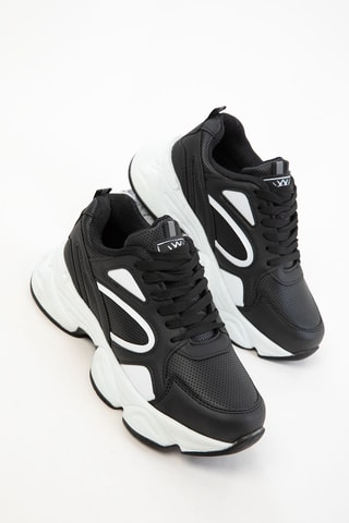 Sapatilhas - Preto e branco