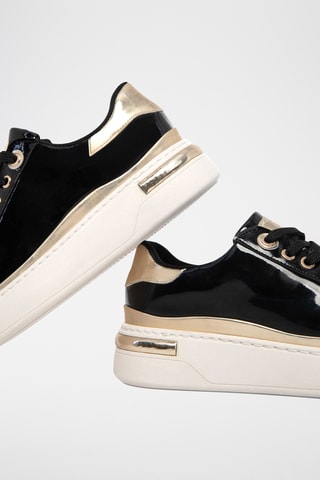 Ténis envernizados - Preto