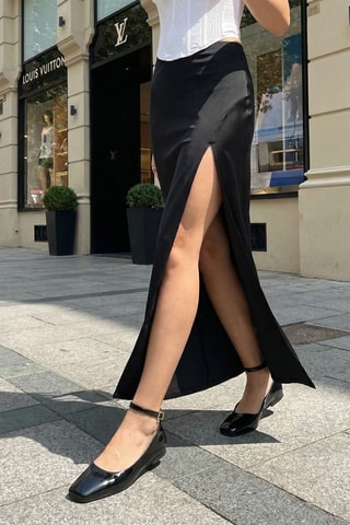 Sabrinas envernizadas - Preto