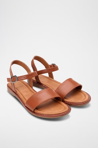 Sandálias - Castanho