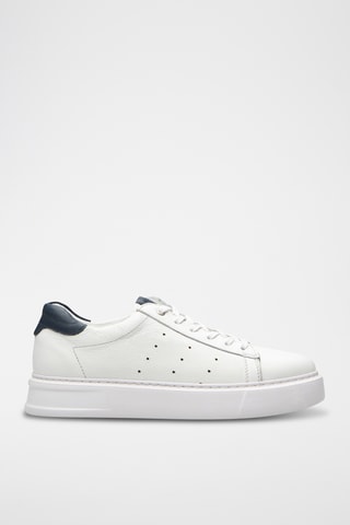 Sapatilhas em couro - Branco