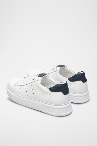 Sapatilhas em couro - Branco