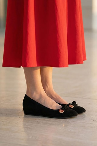 Sabrinas com cunha - Preto