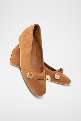 Sabrinas com cunha - Castanho