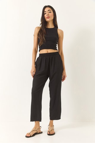 Calças slim - Preto