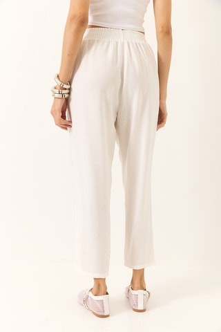 Calças slim - Branco