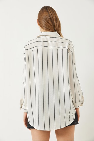 Camisa - Branco e preto