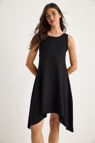 Vestido trapézio - Preto