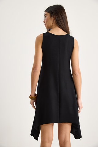 Vestido trapézio - Preto