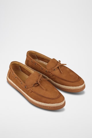 Sapatos de vela - Castanho-claro