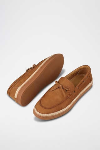 Sapatos de vela - Castanho-claro