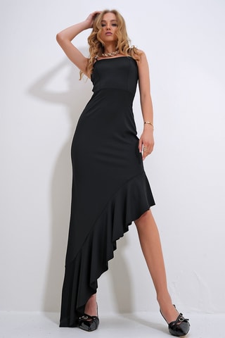 Vestido comprido - Preto