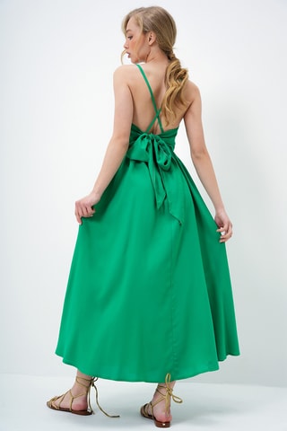 Vestido comprido - Verde