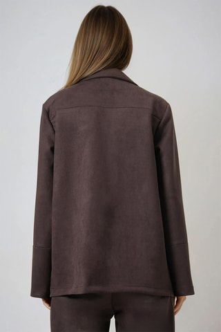 Casaco - Castanho-escuro