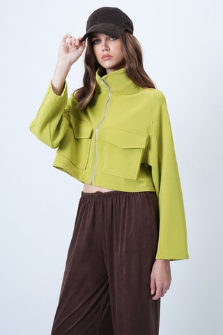 Casaco - Verde-azeitona