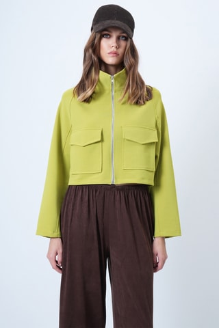 Casaco - Verde-azeitona