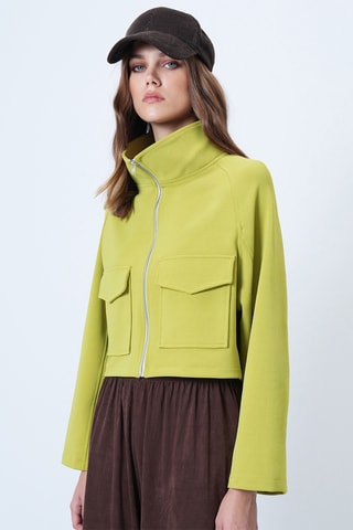 Casaco - Verde-azeitona