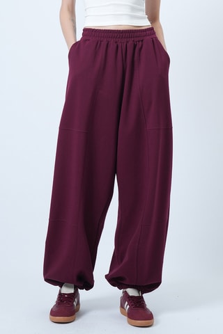 Calças de treino - Bordô