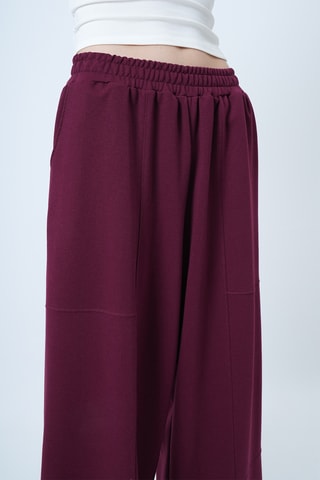 Calças de treino - Bordô