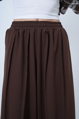 Calças de treino - Castanho-escuro