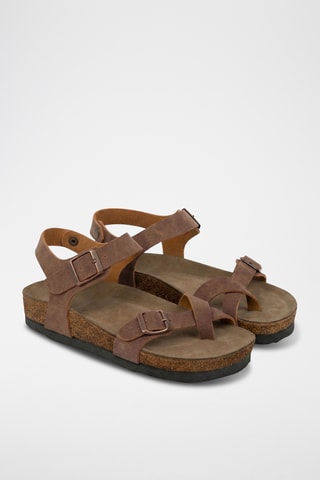 Sandálias - Castanho