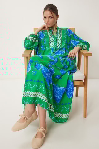 Vestido comprido - Verde