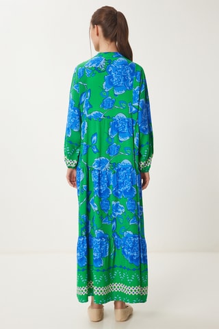 Vestido comprido - Verde