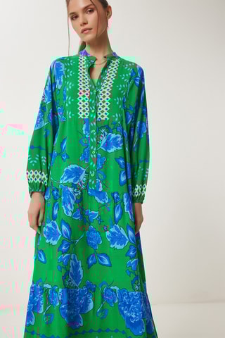 Vestido comprido - Verde