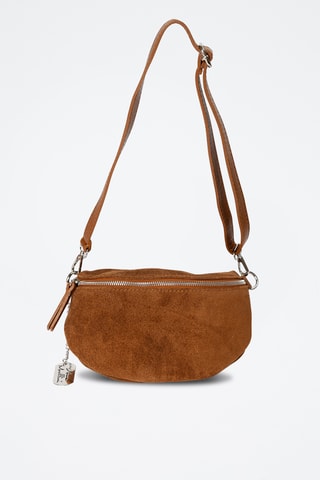 Sac banane en cuir Filellia - Marron