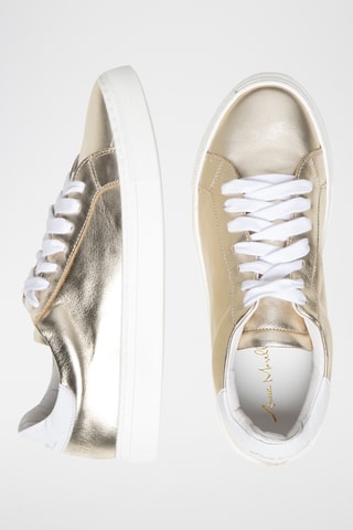 Baskets en cuir Millela - Argenté