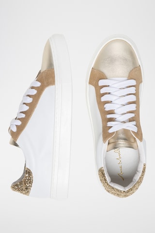 Baskets en cuir Ziarisa - Argenté