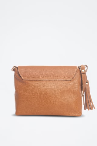 Sac bandoulière en cuir Bagni - Marron