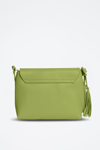 Sac bandoulière en cuir Bagni - Vert