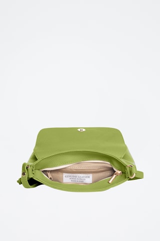 Sac bandoulière en cuir Bagni - Vert