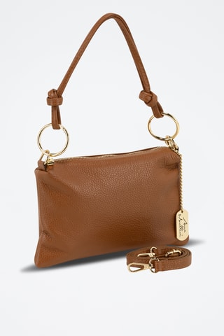 Sac à main en cuir Erenza - Marron