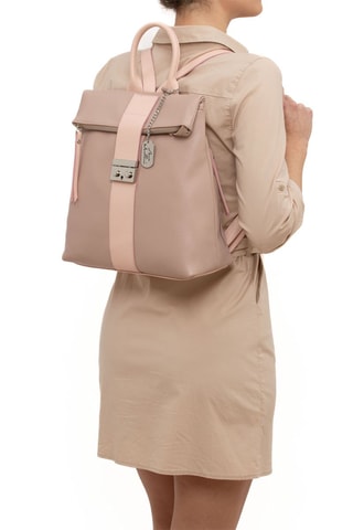 Sac à dos en cuir Azalea - Rose