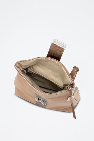 Sac à dos en cuir Azalea - Marron clair