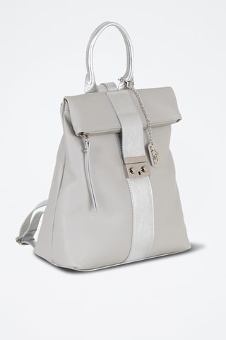 Sac à dos en cuir Azalea - Argenté